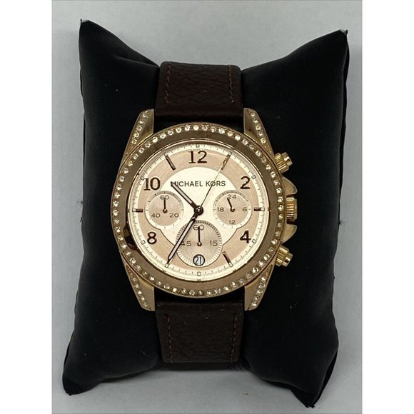 Michael Kors Blair MK5263 Women\'s Brown Leather An main image 5